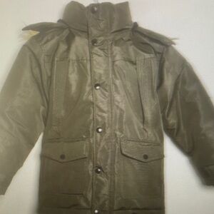 Olive Green Parka Jacket